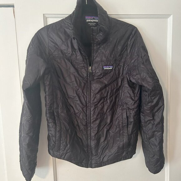 PATAGONIA Women's Black Down Sweater - Size Medium - Picture 1 of 4